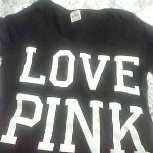 Rolled sleeve crew neck tee